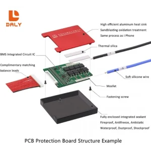 Daly - Lifepo4 Bms - 20s 40a - Balanslı